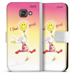 Sideflip mit Lasche weiß