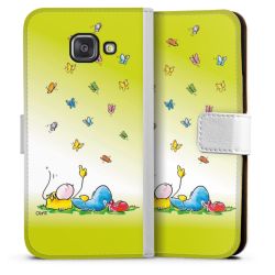 Sideflip mit Lasche weiß