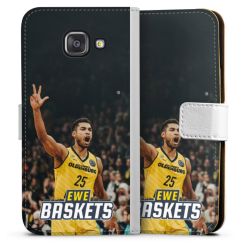 Sideflip mit Lasche weiß