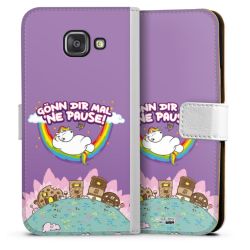 Sideflip mit Lasche weiß