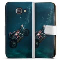 Sideflip mit Lasche weiß