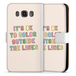 Sideflip Fodral med flap vit