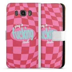 Sideflip Fodral med flap vit