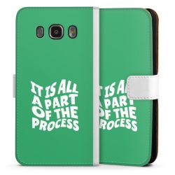 Sideflip Fodral med flap vit