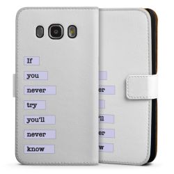 Sideflip Fodral med flap vit