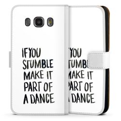 Sideflip Fodral med flap vit