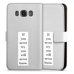 Sideflip Fodral med flap vit