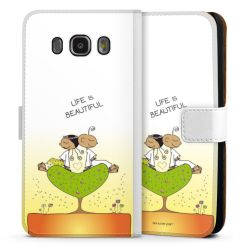 Sideflip mit Lasche weiß