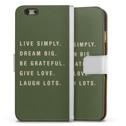 Sideflip mit Lasche weiß