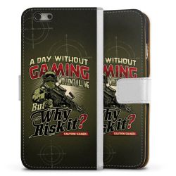 Sideflip mit Lasche weiß