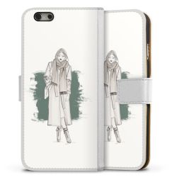 Sideflip mit Lasche weiß