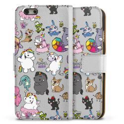 Sideflip mit Lasche weiß