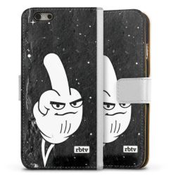 Sideflip mit Lasche weiß