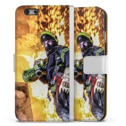 Sideflip mit Lasche weiß