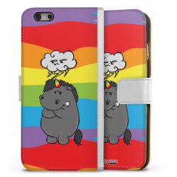 Sideflip mit Lasche weiß