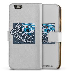 Sideflip mit Lasche weiß