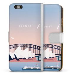 Sideflip mit Lasche weiß