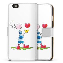 Sideflip mit Lasche weiß