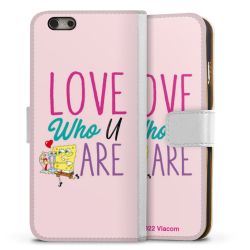 Sideflip mit Lasche weiß