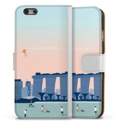 Sideflip mit Lasche weiß