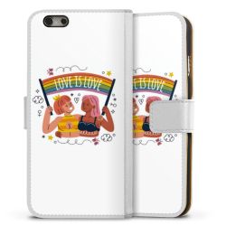 Sideflip mit Lasche weiß