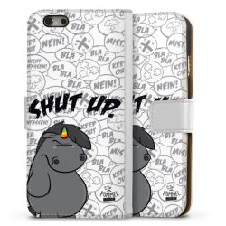 Sideflip mit Lasche weiß