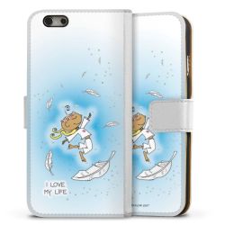 Sideflip mit Lasche weiß