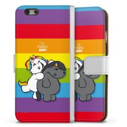 Sideflip mit Lasche weiß