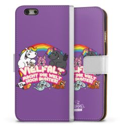 Sideflip mit Lasche weiß