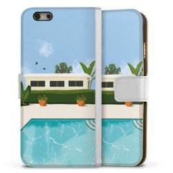 Sideflip Fodral med flap vit