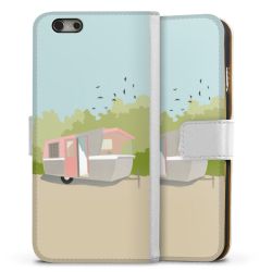 Sideflip Fodral med flap vit