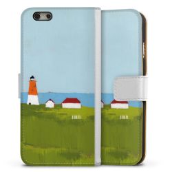 Sideflip Fodral med flap vit