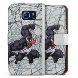 Sideflip Fodral med flap vit