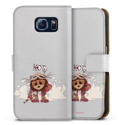 Sideflip Fodral med flap vit