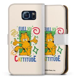 Sideflip Fodral med flap vit