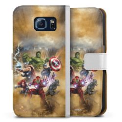 Sideflip Fodral med flap vit