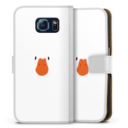 Sideflip Fodral med flap vit