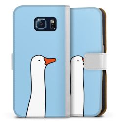 Sideflip Fodral med flap vit