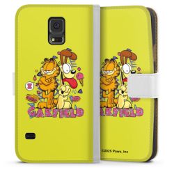 Sideflip Fodral med flap vit