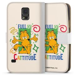 Sideflip Fodral med flap vit