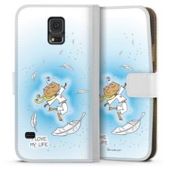 Sideflip mit Lasche weiß