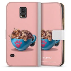 Sideflip Fodral med flap vit