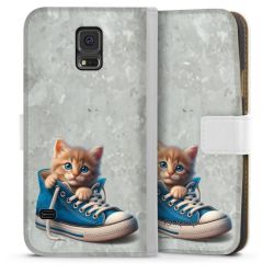 Sideflip Fodral med flap vit