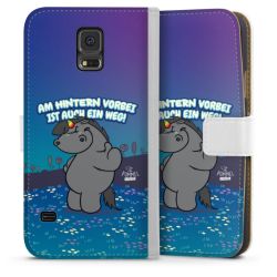 Sideflip mit Lasche weiß