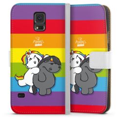 Sideflip mit Lasche weiß