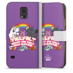 Sideflip mit Lasche weiß