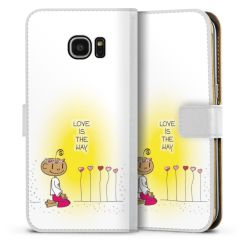 Sideflip mit Lasche weiß