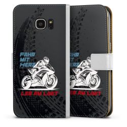 Sideflip mit Lasche weiß