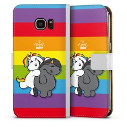 Sideflip mit Lasche weiß