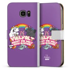 Sideflip mit Lasche weiß